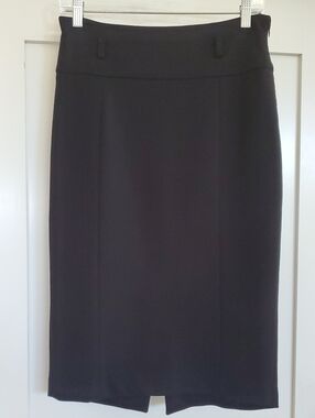 Kenar Black Knee Length Pencil Skirt Sz 4